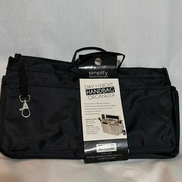 Lg. Handbag Organizer, several pockets. Has handles. NWT. - Picture 2 of 6